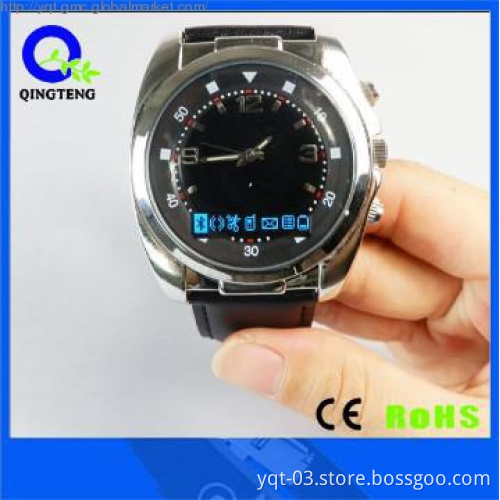 Classical quatz watch with wristband bluetooth